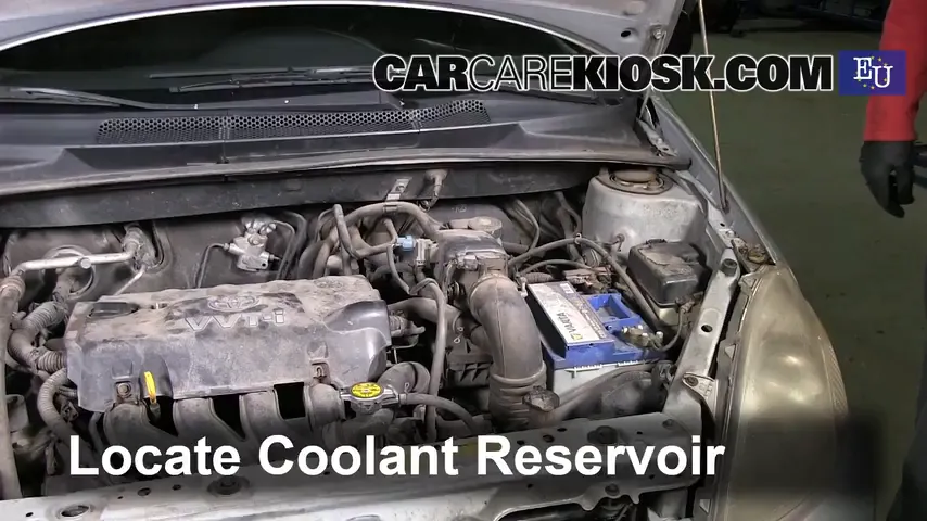 2003 Toyota Yaris 1.3L 4 Cyl. Coolant (Antifreeze) Flush Coolant